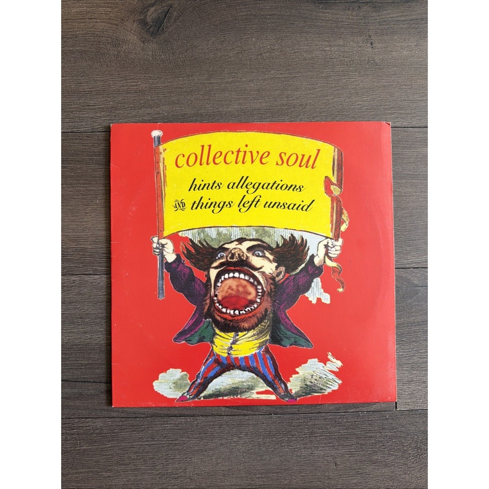 COLLECTIVE SOUL HINTS ALLEGATIONS AND THINGS LEFT UNSAID RARE RSD LP RED VINYL